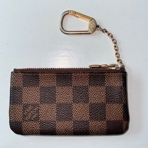 Louis Vuitton Key Pouch Damier Ebene